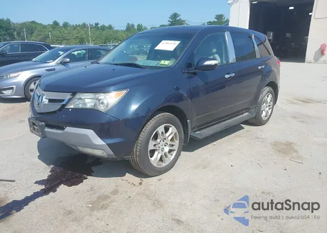 2009 Acura Mdx z USA, uszkodzony, nr VIN 2HNYD28219H522048